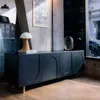Rack Arco 160 cm - Negro - Muebles para TV, Uruguay | Berna home, vista 2 de 4