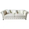 Sillon 3 cuerpos Chester en Blanco - Sillones y sofás, Uruguay | La Cueva Muebles, vista 1 de 10