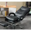 Sillón oficina LORD en Ecocuero en Negro - Escritorios y sillas de escritorio, Uruguay | Igoa, vista 4 de 5