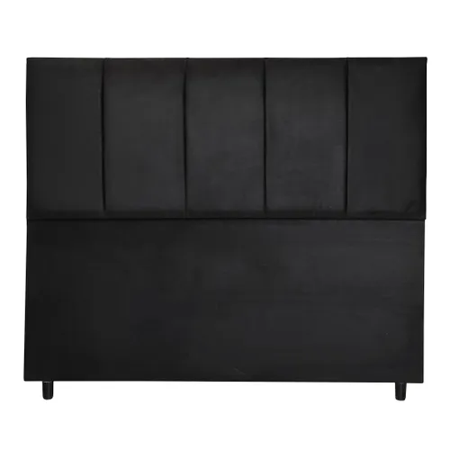 Respaldo Cabecera Queen Gold - PU (Eco Cuero) en Negro - Respaldos de cama, Uruguay | Delta Center
