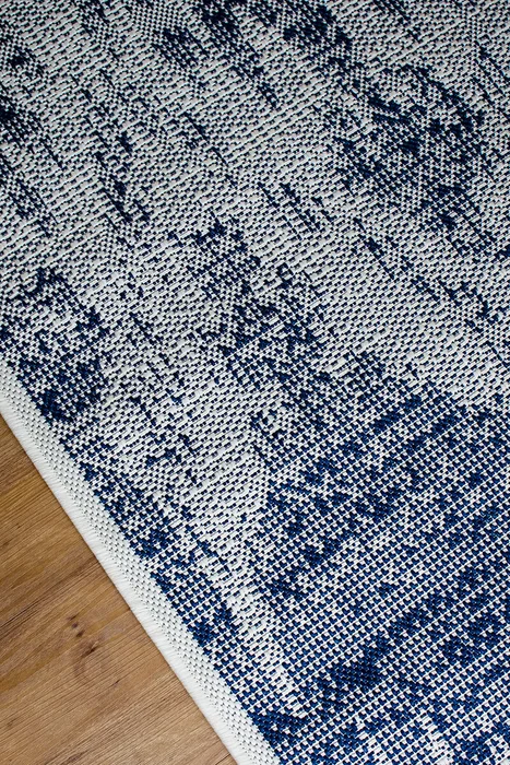ALFOMBRA LINEO LIN/4848/H503/ 160X230 MIDNIGHT BLUE/WOOL en Multicolor - Alfombras, Uruguay | Vinibel, vista 4
