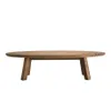 Mesa de living ovalada Linea Rimini en Madera natural - Mesas de living, Uruguay | La Cueva Muebles, vista 12 de 20