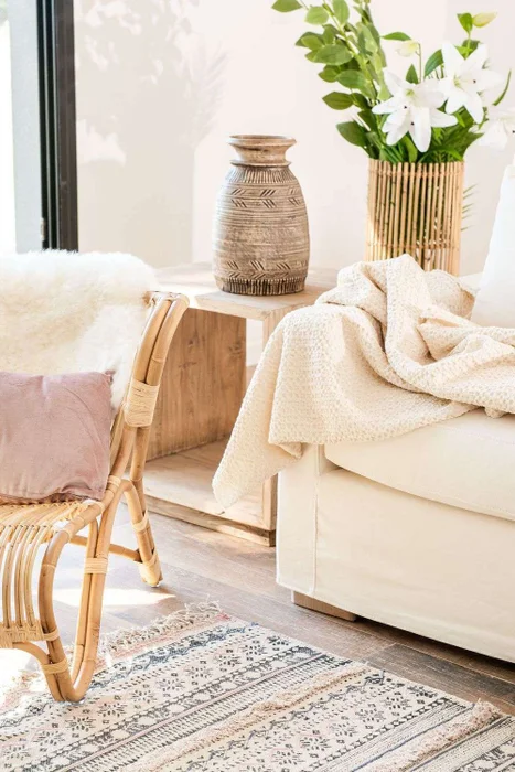 SILLON SOFIA - JEAN NATURAL LAVABLE en Blanco - Sillones y sofás, Uruguay | La Iberica, vista 4
