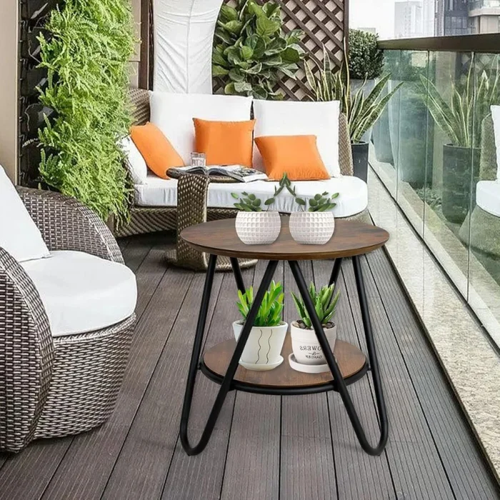 Mesa lateral Ace en Marrón - Mesas de living, Uruguay | La Cueva Muebles, vista 7