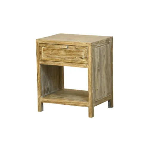 M-160 Mesa de Luz 50x40x60 en Madera natural - Mesas de luz, Uruguay | Victoriana