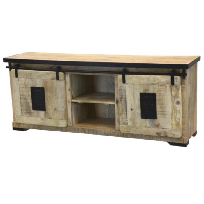 R43 Rack en Madera natural - Muebles para TV, Uruguay | Victoriana, vista 4