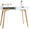 Escritorio TAMHOLT 50x100 blanco/natural en Blanco/natural - Escritorios y sillas de escritorio, Uruguay | JYSK, vista 3 de 5