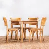 Mesa De Comedor Jacob Teca 85 Cm - Mesas de comedor, Uruguay | Aihaus, vista 4 de 4