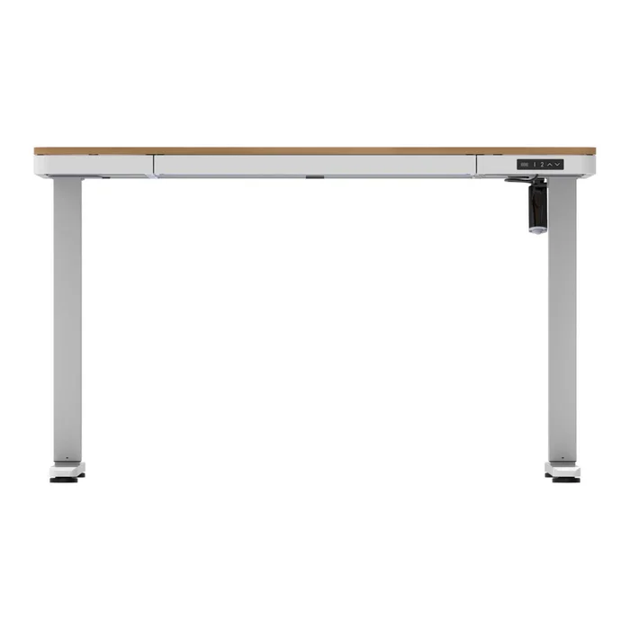 Escritorio Regulable Metal-y-mdf Marron Ascend en Madera natural - Escritorios, Uruguay | Divino, vista 4