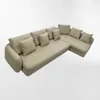 SOFÁ CON CHAISE CONCEPT CHAISE BEIGE 3 CUERPOS - Sillones y sofás, Uruguay | Viasono, vista 3 de 3