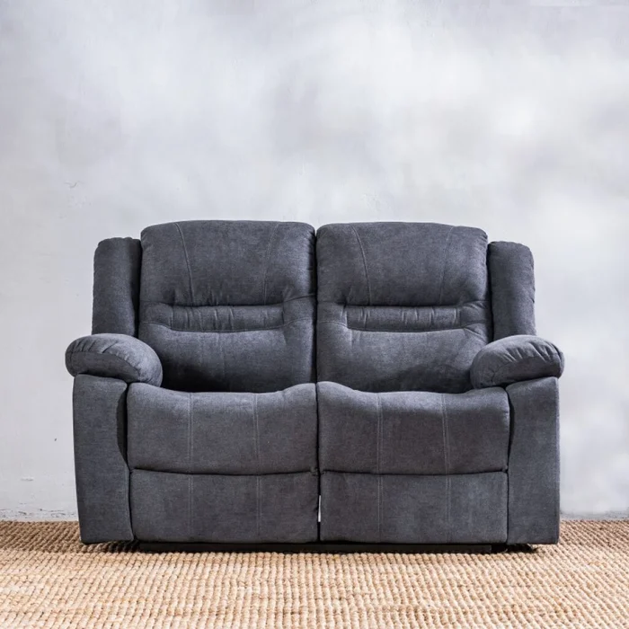 Sillón Reclinable Renno 2 Cuerpos Gris en Gris - Sillones y sofás, Uruguay | Aihaus