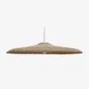 Pantalla para lámpara de techo Cruilles de fibras naturales con acabado natural Ø 100 cm en Madera natural - Lámparas colgantes, Uruguay | Kavehome, vista 1 de 6