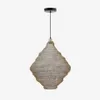 Lámpara de techo Sarraco de metal dorado - Ø 58 cm en Amarillo - Lámparas colgantes, Uruguay | Kavehome, vista 1 de 3