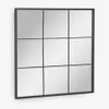 Espejo de pared Ulrica metal negro 80 x 80 cm en Negro - Espejos, Uruguay | Kavehome, vista 1 de 6