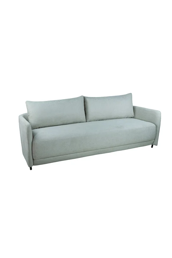 SOFA AFAGO 210X83X78CM TELA BEIGE D4119, Uruguay | Vinibel, vista 2