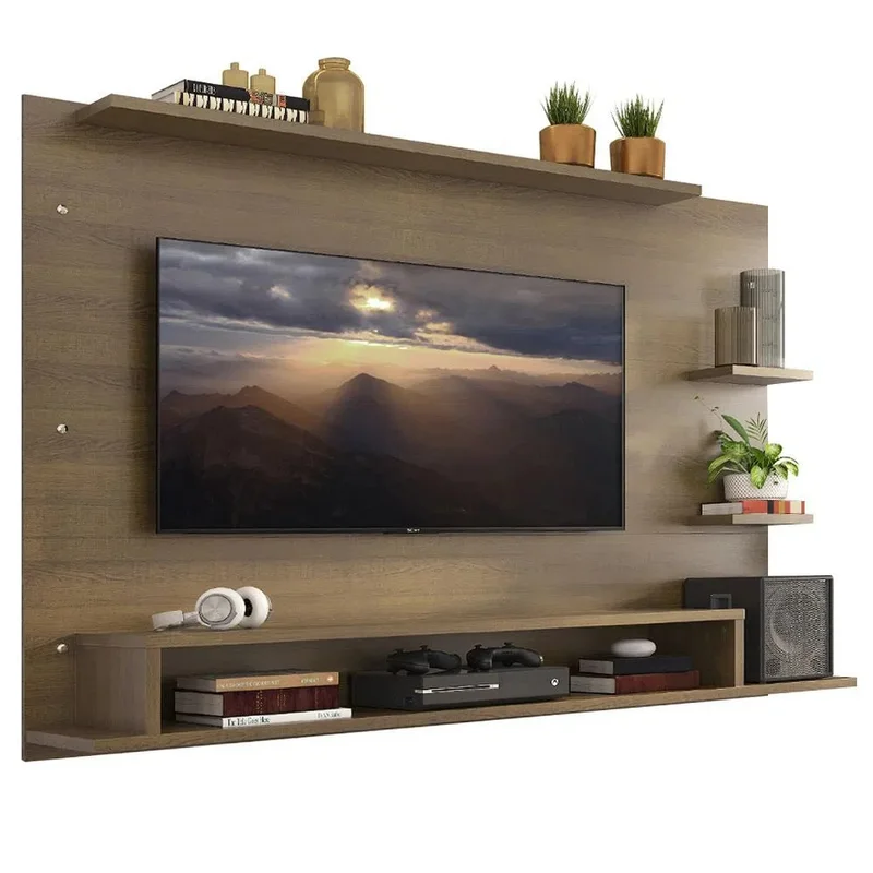 Panel TV con estante hasta 60 Pulgadas en Blanco - Muebles para TV, Uruguay | Balton, vista 8
