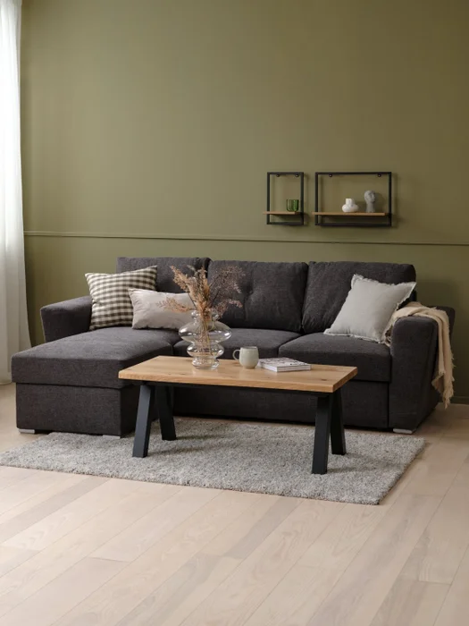 Mesa centro SANDY 60x110 roble natural en Madera natural - Mesas de arrimo, Uruguay | JYSK, vista 3