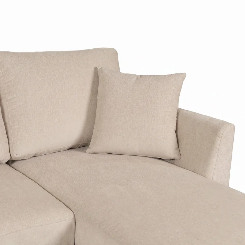 Rinconera Logan - Tela Aquaclean Sustentable - 3 cuerpos - A fabricar en Beige - Sillones y sofás, Uruguay | Nyr, vista 5