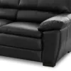 Sillón %100 Cuero - 3 Cuerpos - Promax - Negro en Negro - Sillones y sofás, Uruguay | Ecowood, vista 3 de 4