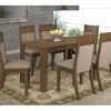 Juego De Comedor 6 Sillas Mesa Living Chocolate Roma - Mesas de comedor, Uruguay | Soy Hogar, vista 3 de 4