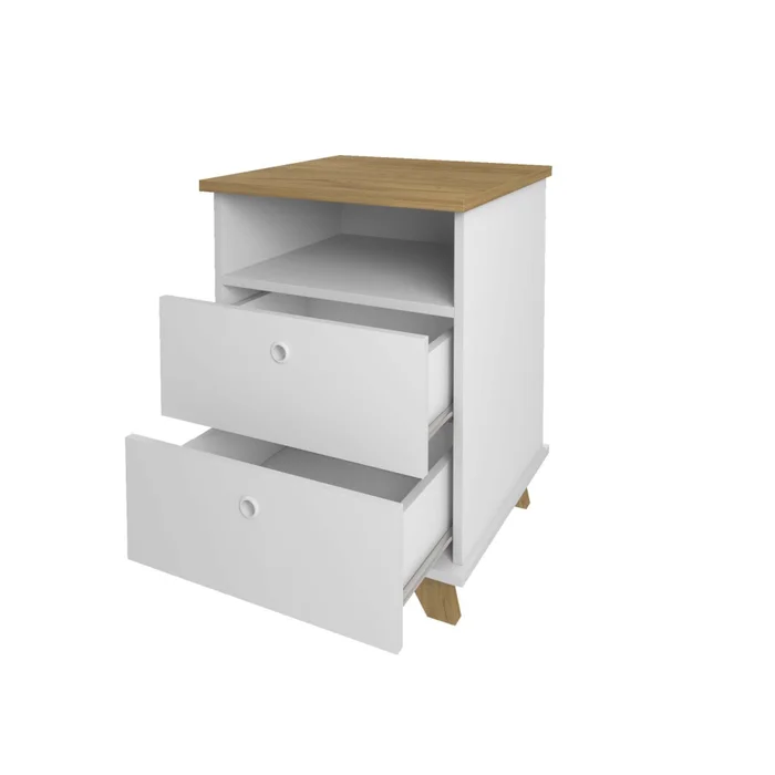 Cajonera Mdf Sky en Blanco - Bibliotecas, Uruguay | Divino, vista 4