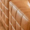 BUTACA COLUMBIA - CUERO ITALIANO CARAMELO en Marrón - Sillones y sofás, Uruguay | La Iberica, vista 36 de 40