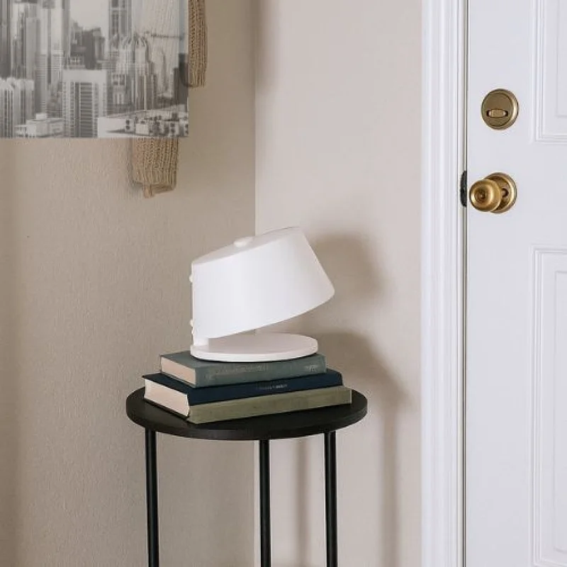 Lampara Decorativa Fedor Blanca en Negro - Lámparas colgantes, Uruguay | Serlux, vista 4
