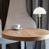Luminaria De Mesa Mushroom Opal Bronce en Amarillo - Lámparas de mesa, Uruguay | Serlux, vista 2 de 7