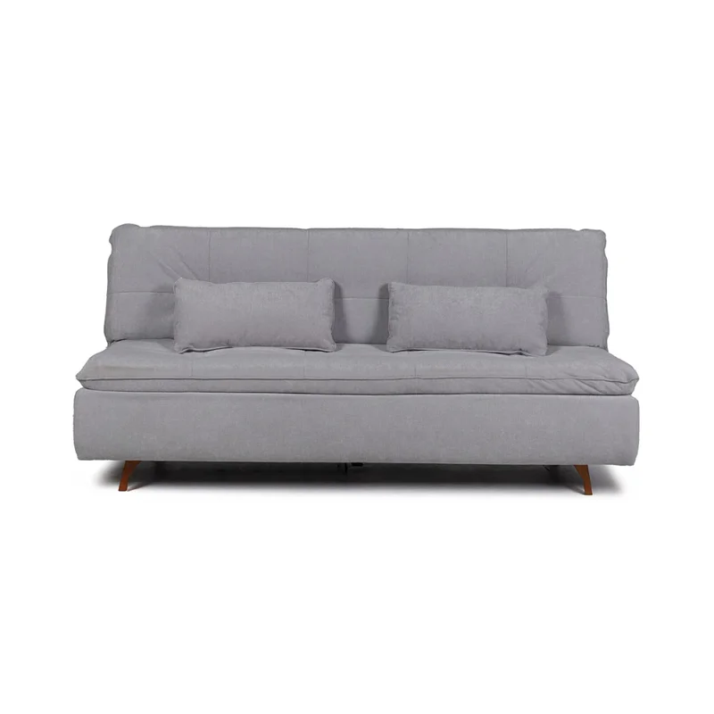 Sofá Cama Maira - Tela Microfibra - 10286 (Gris) en Gris - Sillones y sofás, Uruguay | Nyr, vista 4