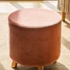 PUFF POLLY - TERCIOPELO COBRE en Cobre - Butacas, banquetas y puffs, Uruguay | La Iberica, vista 6 de 6