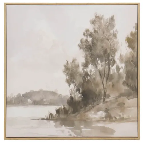 Cuadro Lake, 60x60, Ve Verde Papel Wg2514871ala en Verde - Decoración de pared, Uruguay | Divino