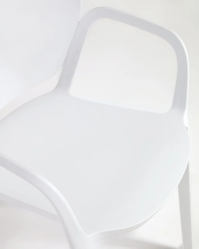 Silla 100% de exterior Ania - blanco en Blanco - Sillas, Uruguay | Kavehome, vista 4