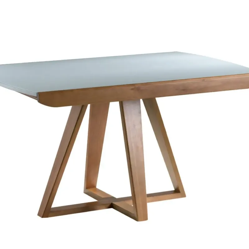 Mesa extensible Ella en tauari - Mesas de comedor, Uruguay | Arquetipo