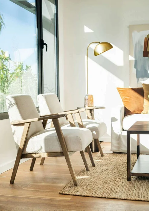 BUTACA MADISON - FRESNO Y CRUDA en Blanco - Butacas, banquetas y puffs, Uruguay | La Iberica, vista 21