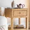 MESA DE LUZ RATTAN - NUDE en Madera natural - Mesas de luz, Uruguay | La Iberica, vista 1 de 13