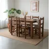 Juego de comedor 6 sillas Madera Maciza New Brazil - Mesas de comedor, Uruguay | Que Sal Muebleria, vista 1 de 5