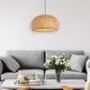 Lámpara Colgante Fibra Natural Bambú Diámetro 45cm - Lámparas colgantes, Uruguay | Berna home, vista 6 de 8