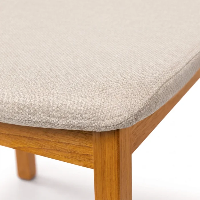 Silla Classic - Tela Rústica - Crudo en Beige - Butacas, banquetas y puffs, Uruguay | Nyr, vista 4