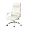Silla de oficina Cromada 4 Posiciones - Pole - Blanco en Blanco - Escritorios y sillas de escritorio, Uruguay | Rústico Hogar, vista 2 de 2