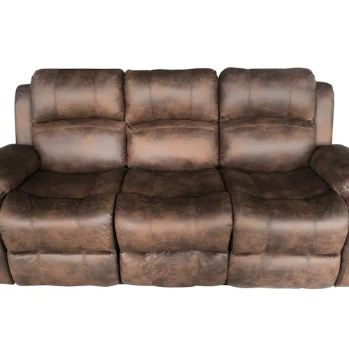 RECLINER SOFA L6611 3 CUERPOS MARRON en Marrón - Sillones y sofás, Uruguay | Alfa Ventas