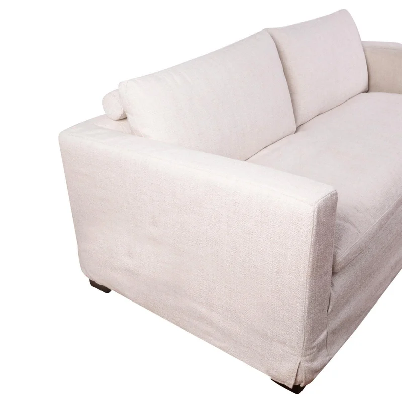 Sofá 3 Cuerpos Tela Natural-beige Nunu Natural en Beige - Sillones y sofás, Uruguay | Divino, vista 4