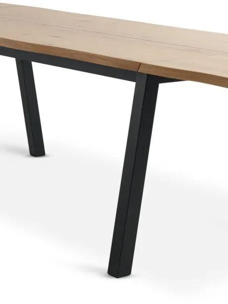 Extensión mesa SKOVLUNDE 90X46 color roble nat en Madera natural - Mesas de comedor, Uruguay | JYSK