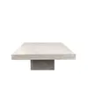MESA LIVING CUADRADA CEMENTO 110X43 WEATHERED CREAM en Gris - Mesas de living, Uruguay | Masinfinito Casa, vista 1 de 3