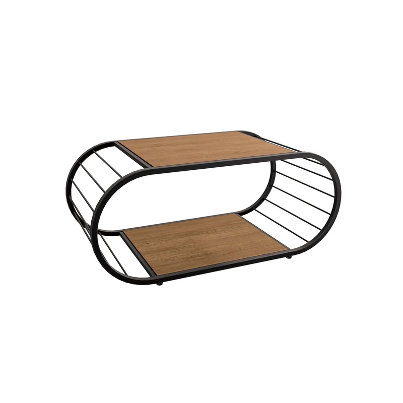 MESA RATONA LINEA INDUSTRIAL METAL en Madera natural - Mesas de living, Uruguay | Balton, vista 3