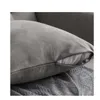 Almohadón Velvet Grey en Gris - Textiles, Uruguay | Finkel, vista 3 de 3