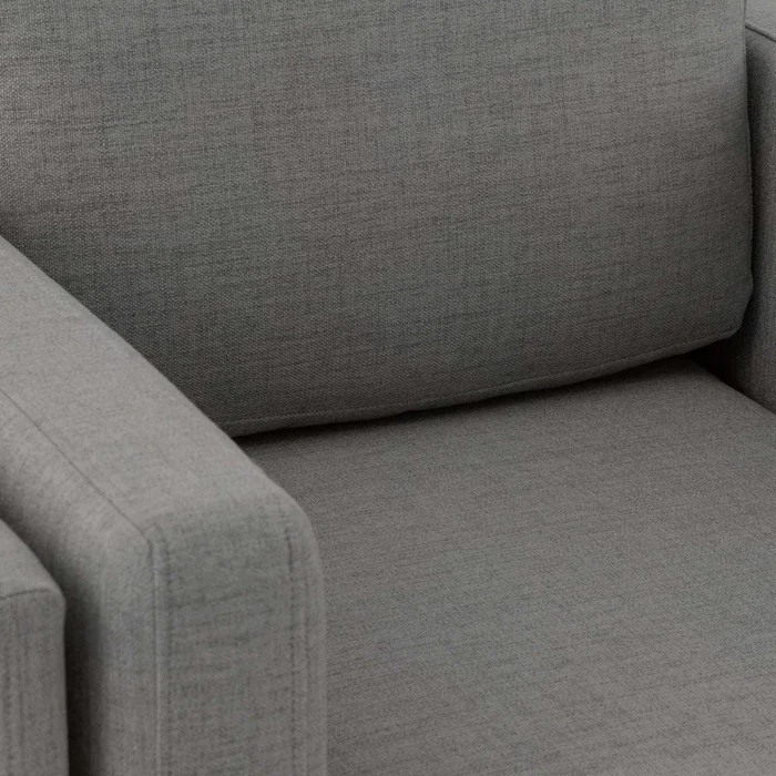 Butaca Tela-y-madera Gris Luxor Premium Gris Osc en Gris - Sillones y sofás, Uruguay | Divino, vista 7