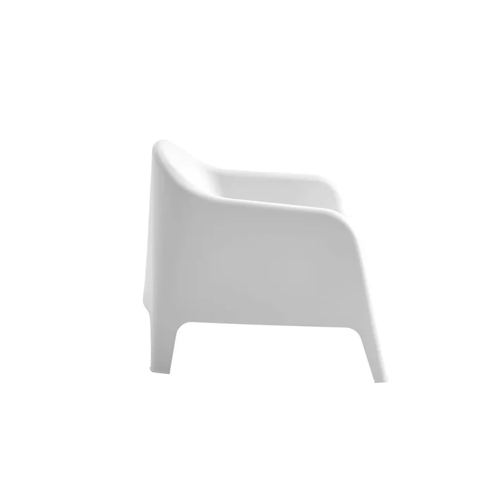 Butaca Exterior Polipropileno Blanco Skarpo en Blanco - Muebles para el exterior, Uruguay | Divino, vista 3