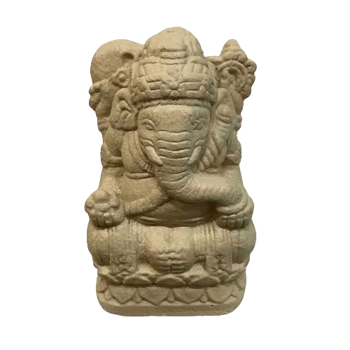 Ganesha Blanco en Blanco - Decoración, Uruguay | Camino a Casa