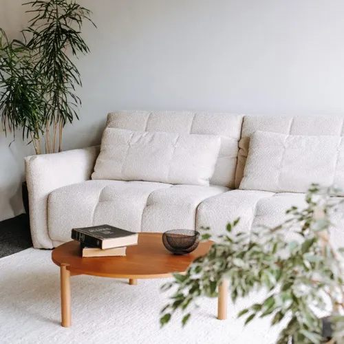 Sofá Quilted en Off-white - Sillones y sofás, Uruguay | Fabrica Italiana