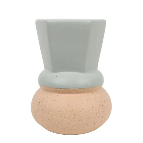 CANDELABRO BOCEL 6.8x6.8x9CM CERAMICA VERDE en Verde - Velas y Portavelas, Uruguay | Decohogar